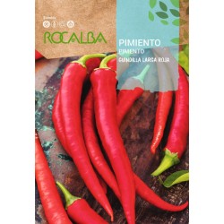 Semilla guindilla "LARGA ROJA"
