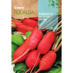 Semillas rabanito "DATIL ROJO"